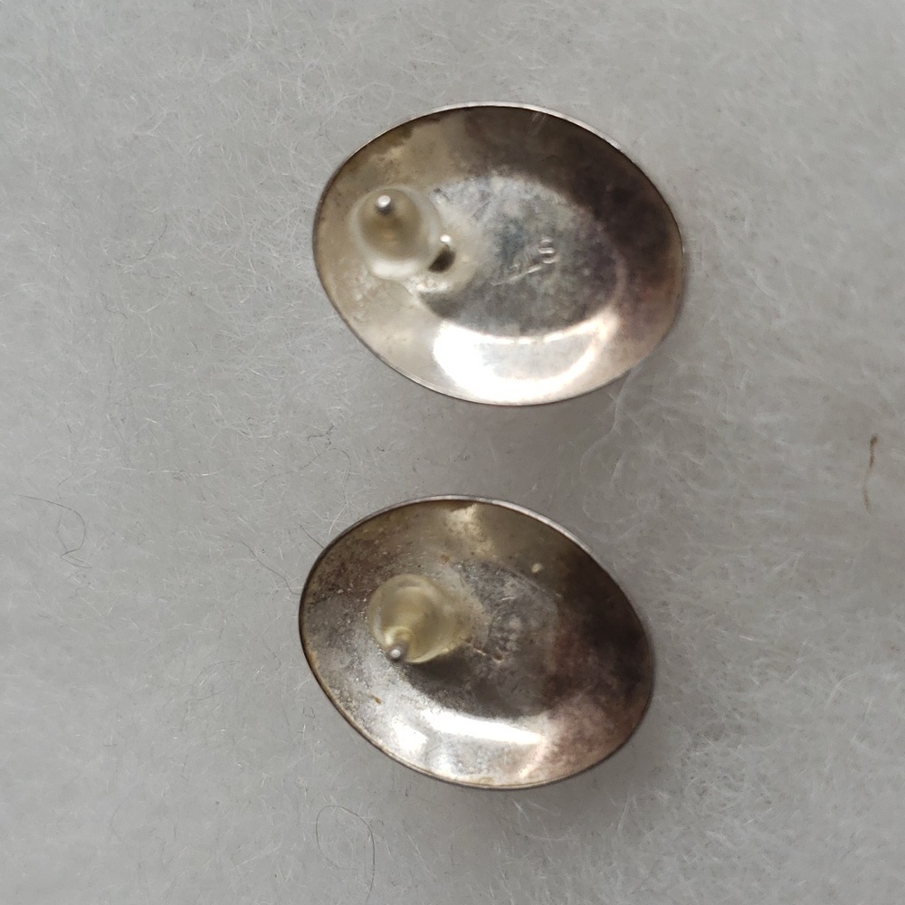 CATS EYE SODALITE STERLING SILVER EARRINGS & Necklace - Picture 5 of 6